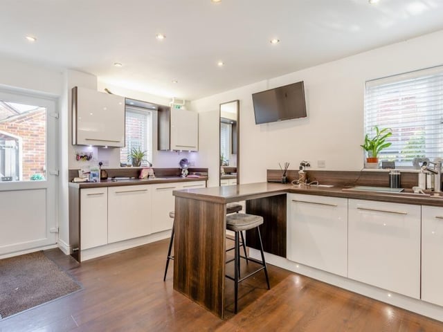 Another view of the kitchen