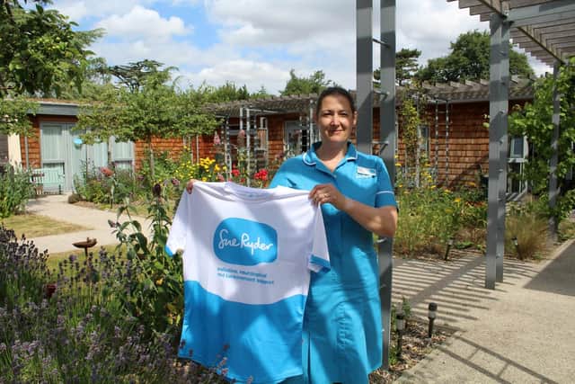 Sue Ryder Nurse Becky Eames is taking on the GER for Sue Ryder