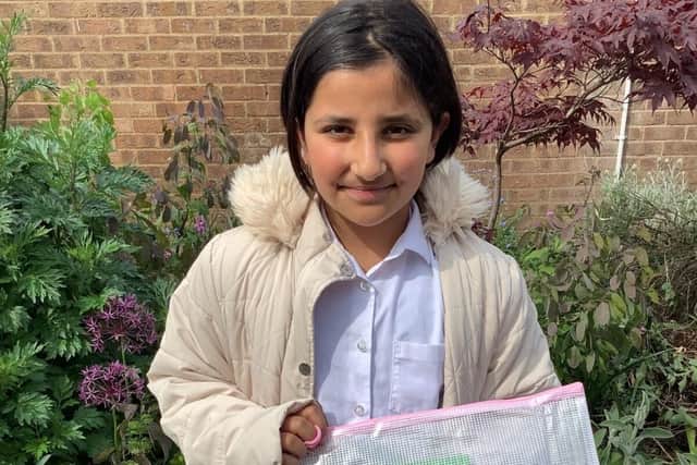 Children enjoyed the giant book hunt from Thorpe Primary School