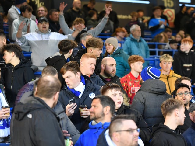 Posh v Port Vale fans gallery