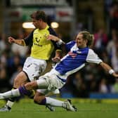 Robbie Savage in his Blackburn Rovers days. (Photo by Alex Livesey/Getty Images).