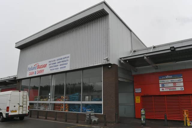 The new premises of Holland Bazaar, in Padholme Road East in Peterborough.