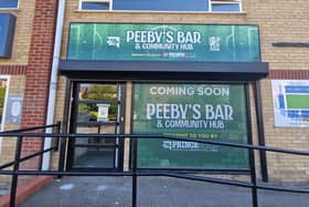 Peeby's Bar and Community Hub at the Weston Homes Stadium.