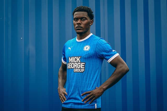 New Posh signing Ephron Mason-Clark. Photo: Joe Dent/theposh.com