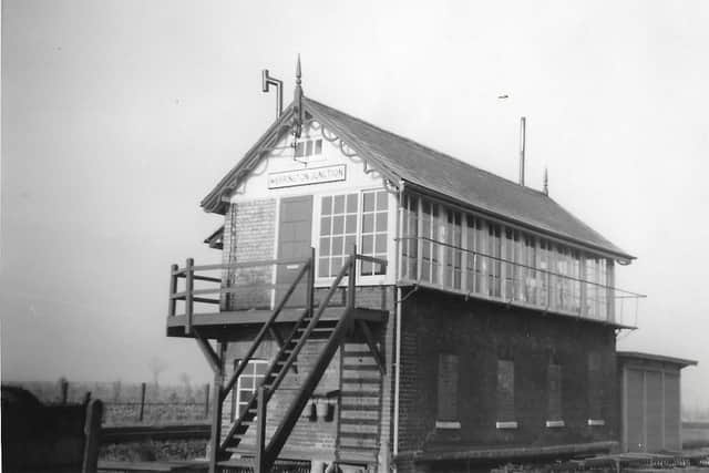 Werrington Signal Box in the 1970s