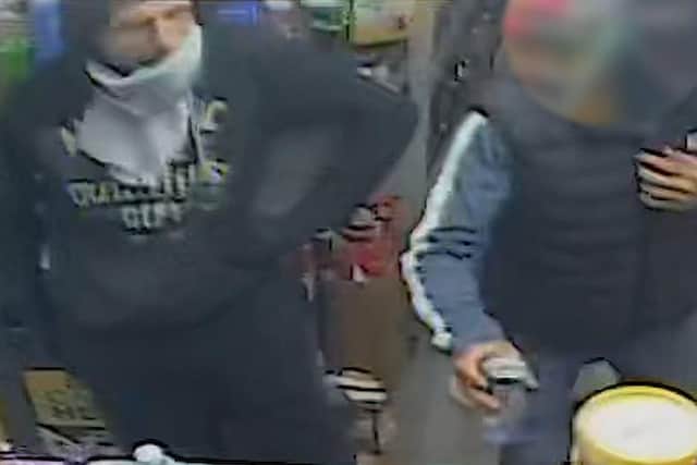 Police have released CCTV footage following an armed robbery in Peterborough