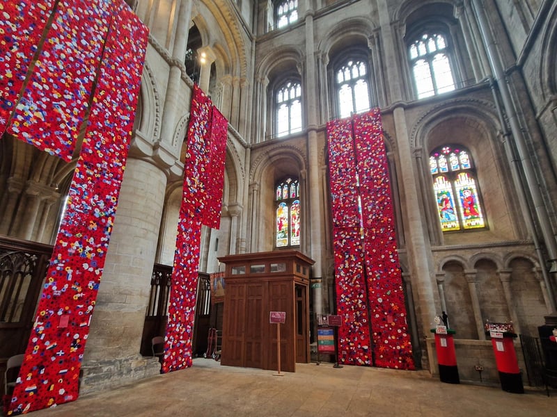 WW2 at Peterborough Cathedral.