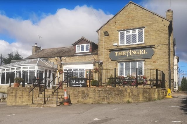 Angel Inn, Main Road, Holmesfield, Dronfield, S18 7WT. Rating: 4.6/5 (based on 458 Google Reviews). "A really welcoming pub. Dining is very spacious, and socially distanced. Food and service is excellent. I would highly recommend."