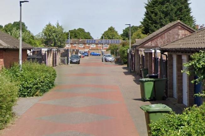 There were 243 reports of fly-tipping on Flore Close over the past two years