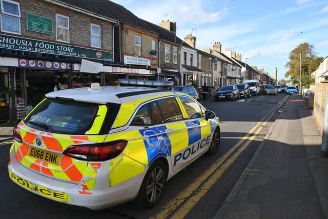 Police made an arrest after an incident at a property on Gladstone Street.
