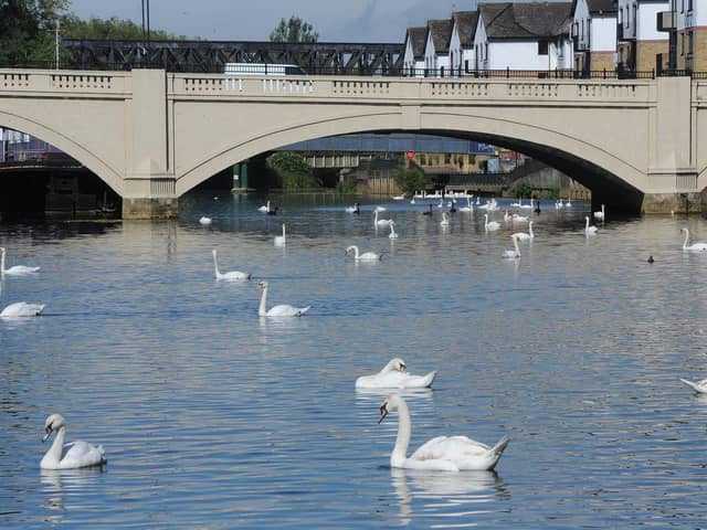 The River Nene in Peterborough