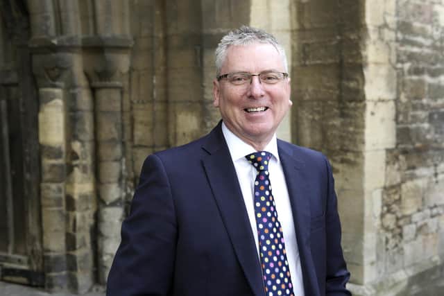 Mark Broadhead, chairman of Peterborough Positive, which oversees the Peterborough Business Improvement District.