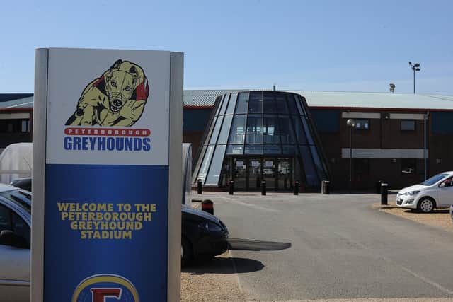 Peterborough Greyhound Stadium in Fengate.