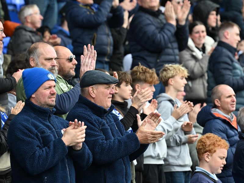 Posh v Burton fans gallery