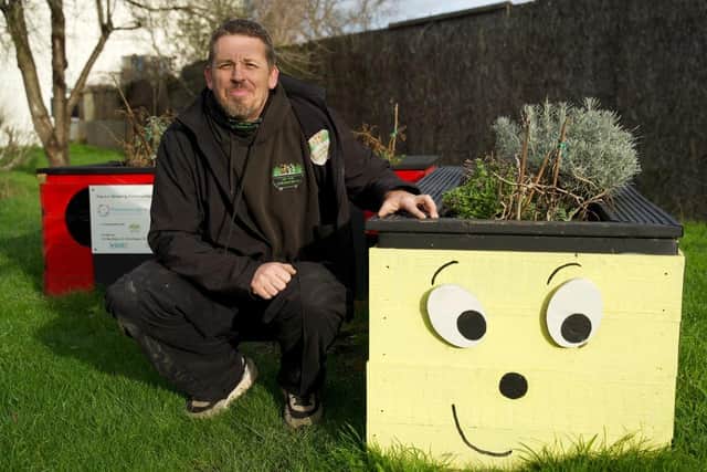 Dave Poulton, co-founder of Up The Garden Bath, in Peterborough.