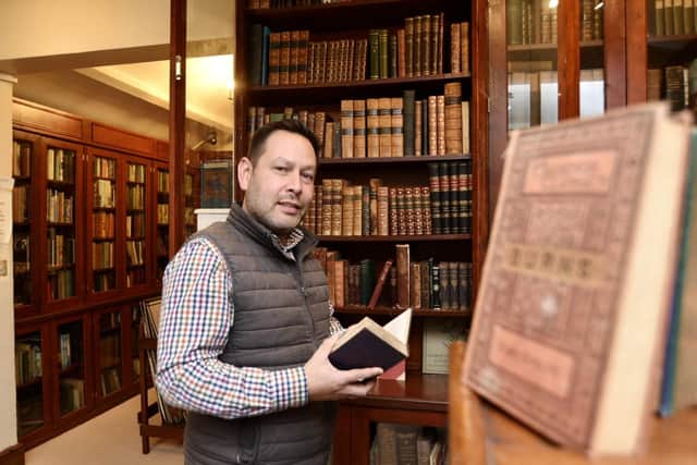 Marcus Tyers, owner of St Mary’s Books.