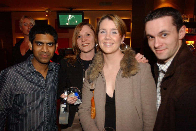 A night out at Yates's in Broadway, Peterborough in February 2004
