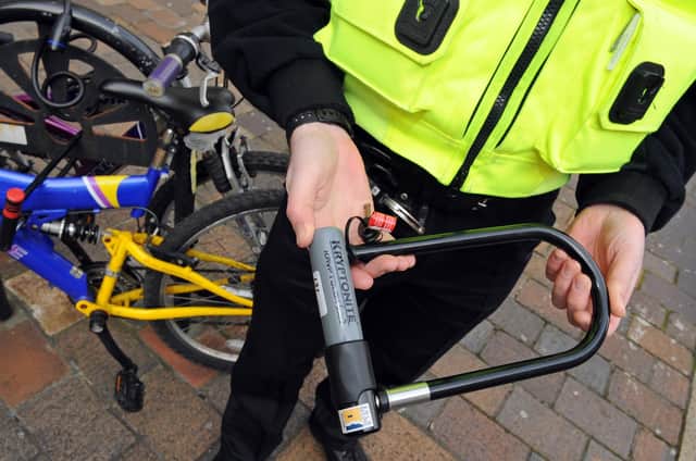 Cyclists are being urged to take precautions to keep their bikes safe