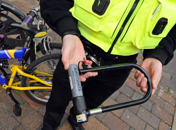 Cyclists are being urged to take precautions to keep their bikes safe