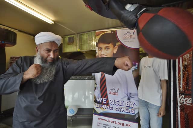 Mohammed Saeed, owner of the Pizza Santino, hosted a charity event in memory of Ammir Hussain (image: David Lowndes)