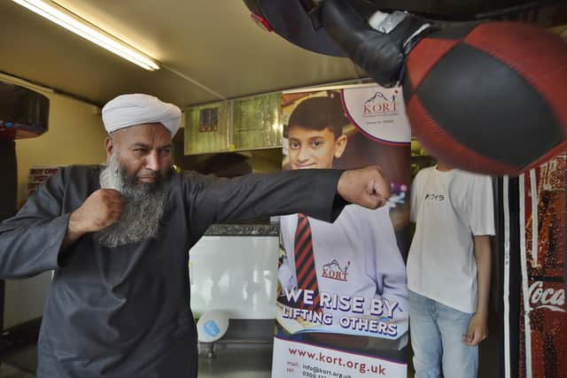 Mohammed Saeed, owner of the Pizza Santino, hosted a charity event in memory of Ammir Hussain (image: David Lowndes)