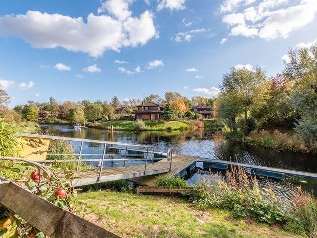 The property offers five bedrooms and six reception rooms