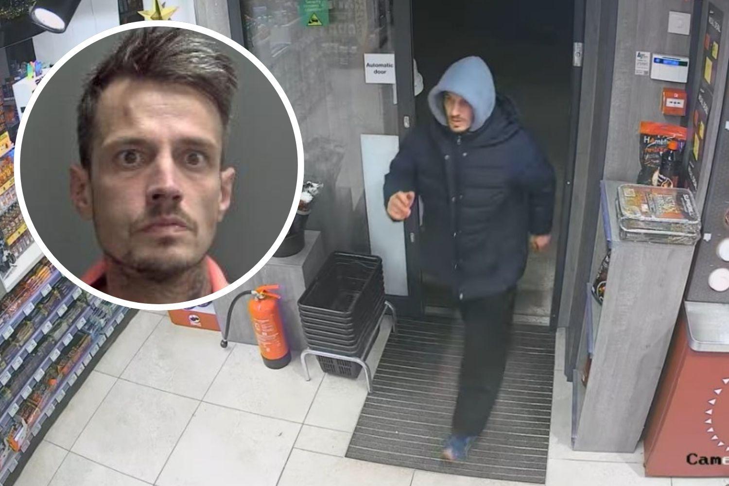 WATCH: Thief who made off with haul of Ferrero Rocher, meat, alcohol ...