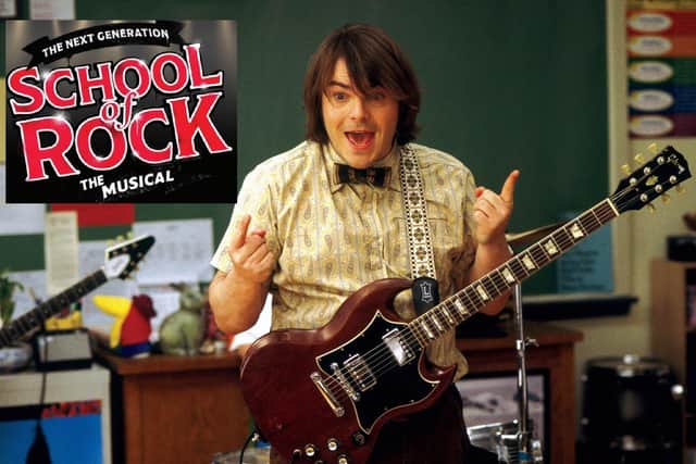 Channel your inner Jack Black (Dewey Finn in the School of Rock, a 2003 Paramount comedy film) at The Cresset