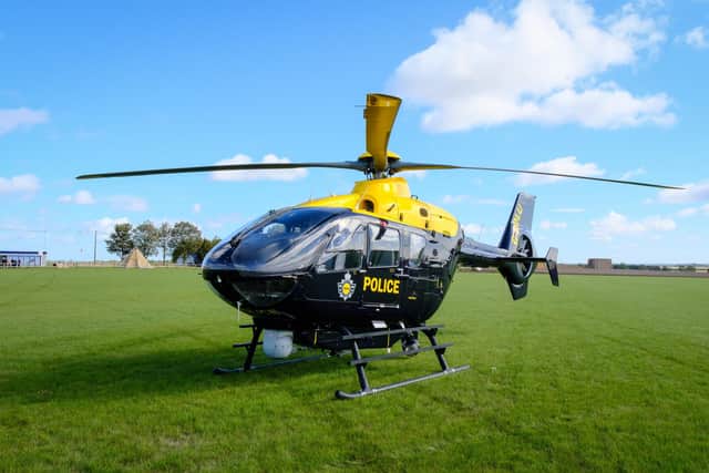 A NPAS helicopter.