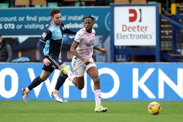 Ricky-Jade Jones of Peterborough United in action against of Wycombe Wanderers. Photo: Joe Dent/theposh.com.