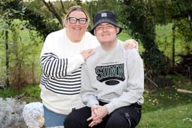 Brad Hadman,17,  has a brain tumour - Stage 4 Diffuse Midline Gliioma - and is fundriaing for treatment and his bucket list. 
Bradley with mum Rebecca Hadman