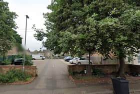 The Gladstone Street car park.