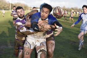 Luke Palu in action for Peterborough Lions against Stamford. Photo: David Lowndes.