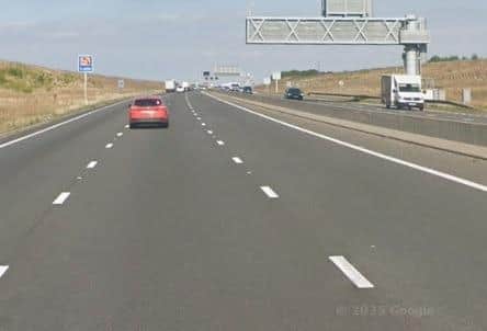 The crash happened on the A14 at Godmanchester