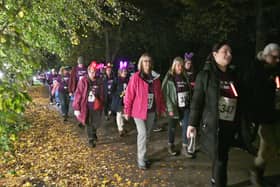 Sue Ryder Starlight Hike at Ferry Meadows