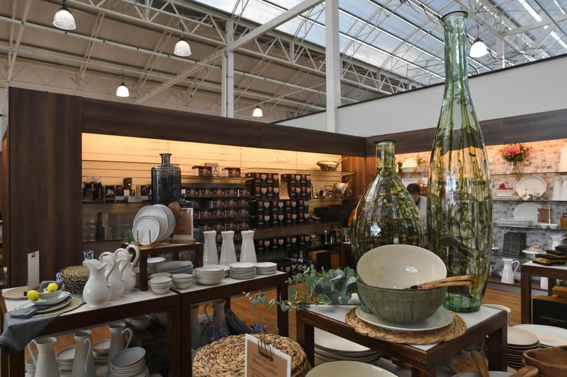 Home products at the Blue Diamond Home and Garden Centre in Peterborough.