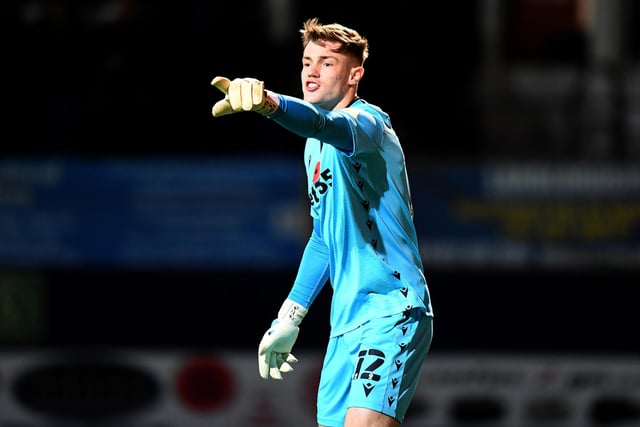 A 21 year-old goalkeeper who helped Posh to promotion from League One in the 2020-21 season when on loan from Stoke City. Likely to be first-choice at Stoke next season. (Photo by Tony Marshall/Getty Images)