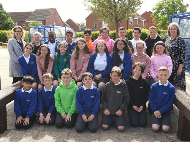 Hampton Vale primary school, year 6 leavers