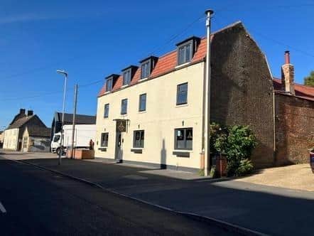 Lancaster Lounge, Main Street, Yaxley, Cambridgeshire. Picture taken by LDR.