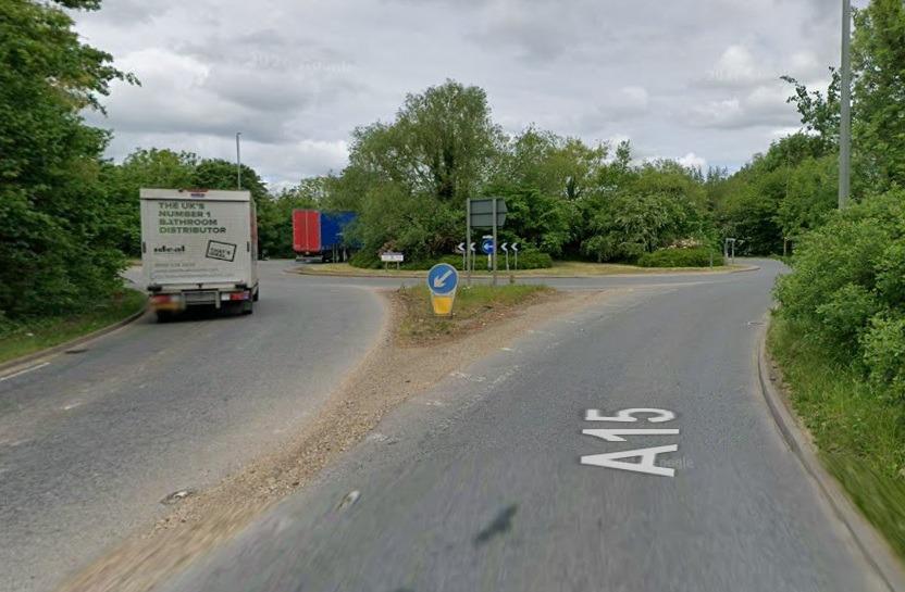 Motorcyclist killed in collision on A15 at Market Deeping