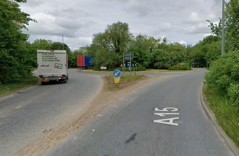 Motorcyclist killed in collision on A15 at Market Deeping