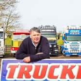 Truckfest organiser Bob Limming (L) with the Managing Director of Live Promotions, Colin Ward. Both men found themselves "welling up" as Truckfest drew to a close for the final time in Peterborough on May 1, 2023.