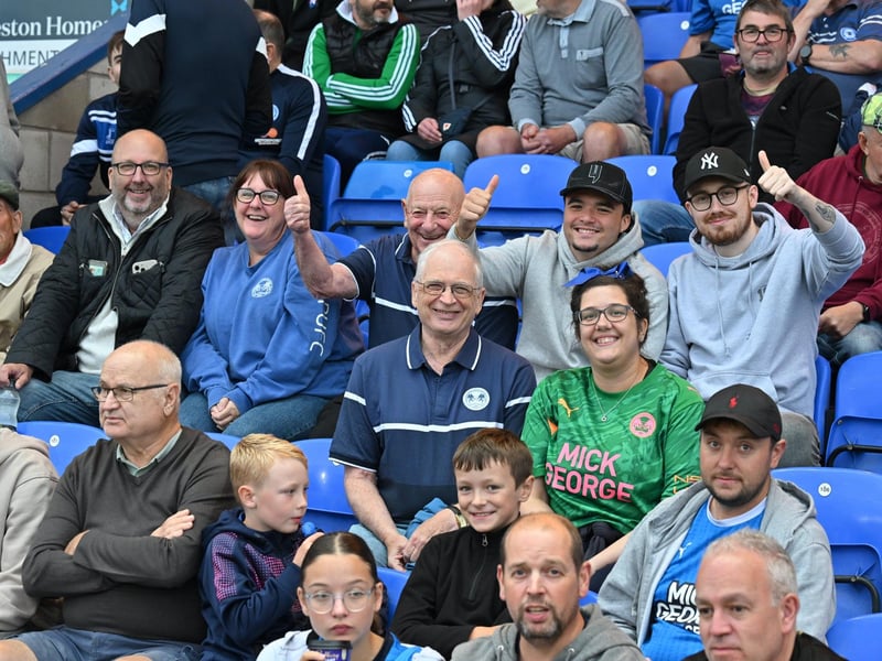 Posh v Barnsley fans gallery