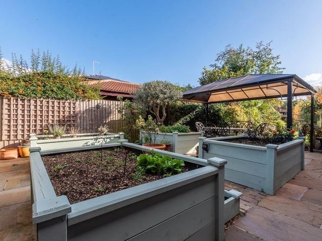 The property offers five bedrooms and six reception rooms