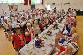 Yaxley Welcome Club Jubilee tea party at Austin Hall.