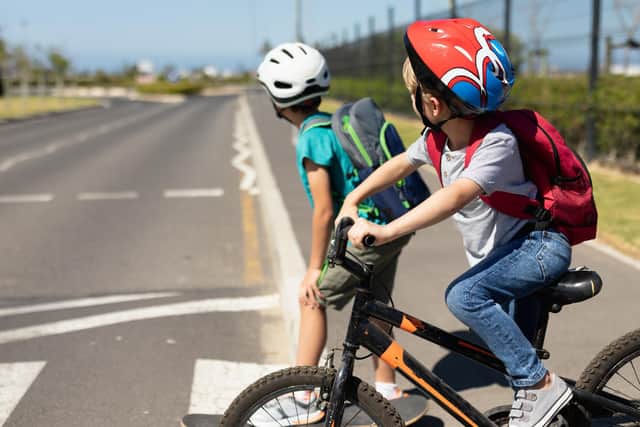 Children will be encouraged to walk or cycle to school with a new active travel scheme