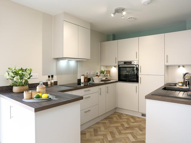 A typical kitchen