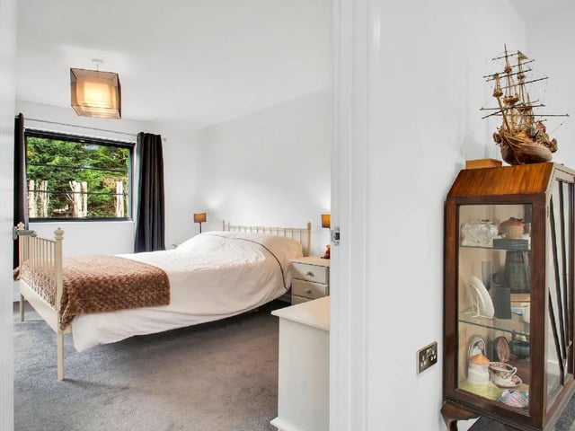 One of the bedrooms