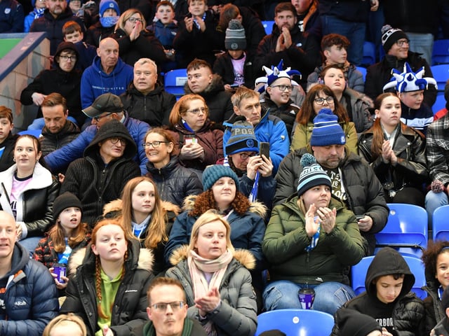 Posh v Port Vale fans gallery
