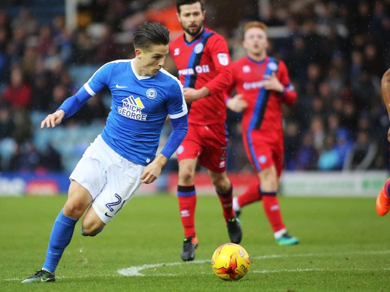 MISS! Signed from Exeter for a reported £300k in 2016. A striker who scored on his Posh debut, but the rumour that manager Graham Westley never wanted to sign him never went away. He did score a goal in a win over Cobblers though so it wasn't all bad. Appearances 58, goals 14. Now at League Two side Crawley Town.
